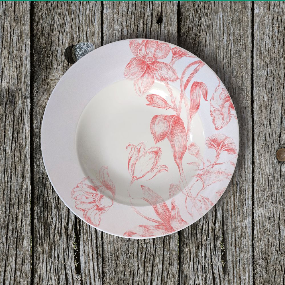 Ceramic - Marie Antoinette Plates Collection - FRANCESCA COLOMBO
