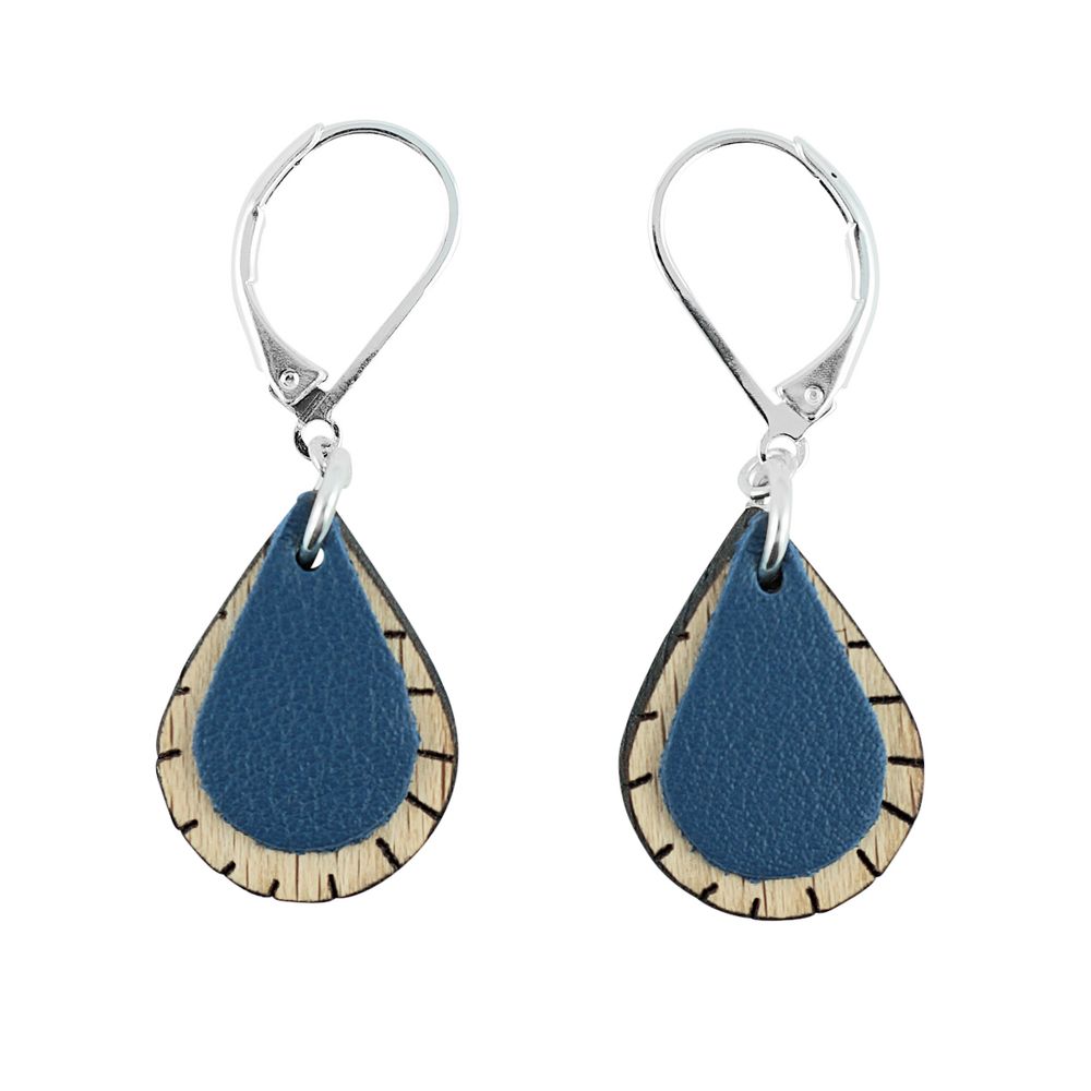 Bijoux - Boucles d’Oreilles GOUTTE - NI UNE NI DEUX BIJOUX