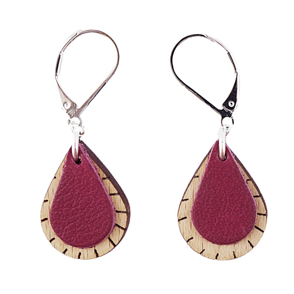 Bijoux - Boucles d’Oreilles GOUTTE - NI UNE NI DEUX BIJOUX