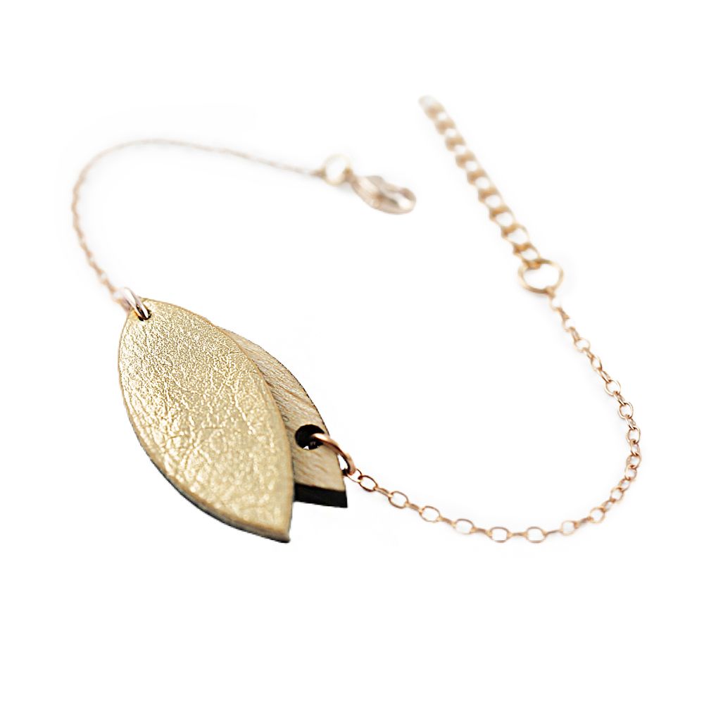 Bijoux - Bracelet MINI PÉTALE - NI UNE NI DEUX BIJOUX