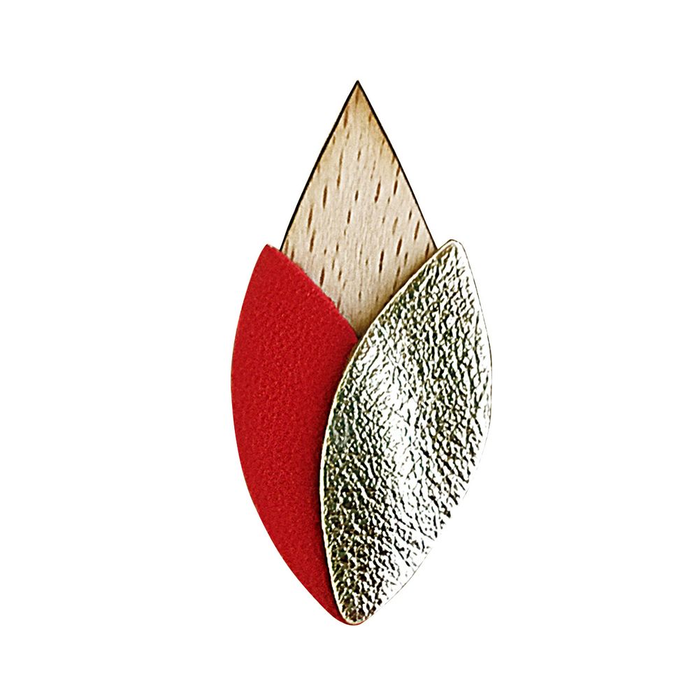 Bijoux - Broche TULIPE - NI UNE NI DEUX BIJOUX