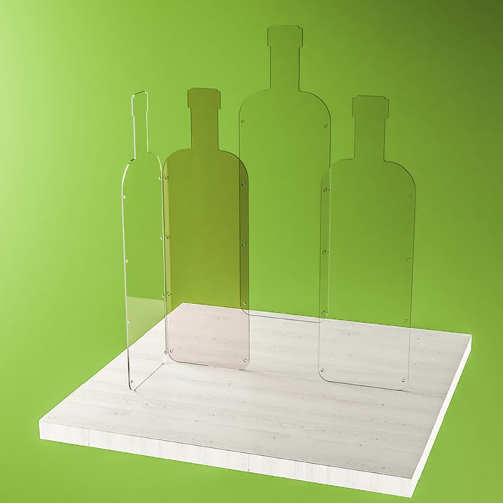 Comptoir - Barrière anti-virus CLEAR - ABAT BOOK - ART FRIGÒ