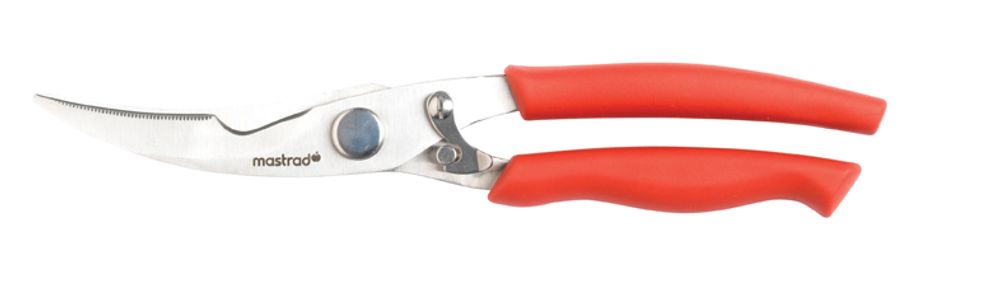 Kitchen utensils - POULTRY AND PIZZA SCISSORS - RED - M&CO
