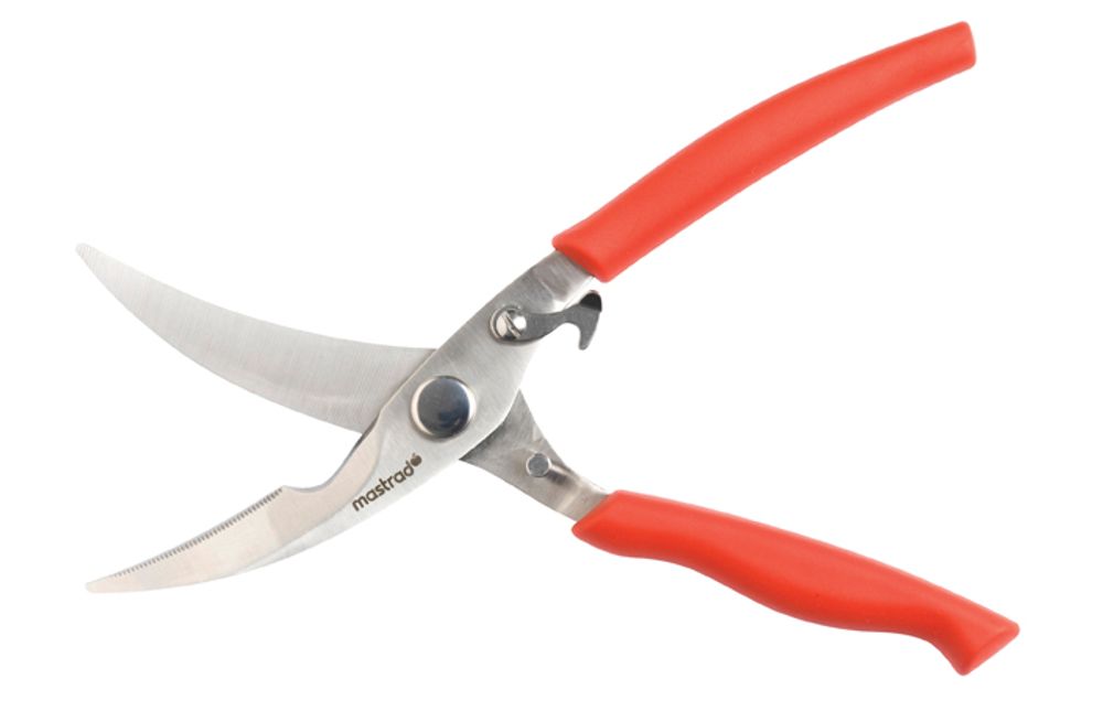 Kitchen utensils - POULTRY AND PIZZA SCISSORS - RED - M&CO