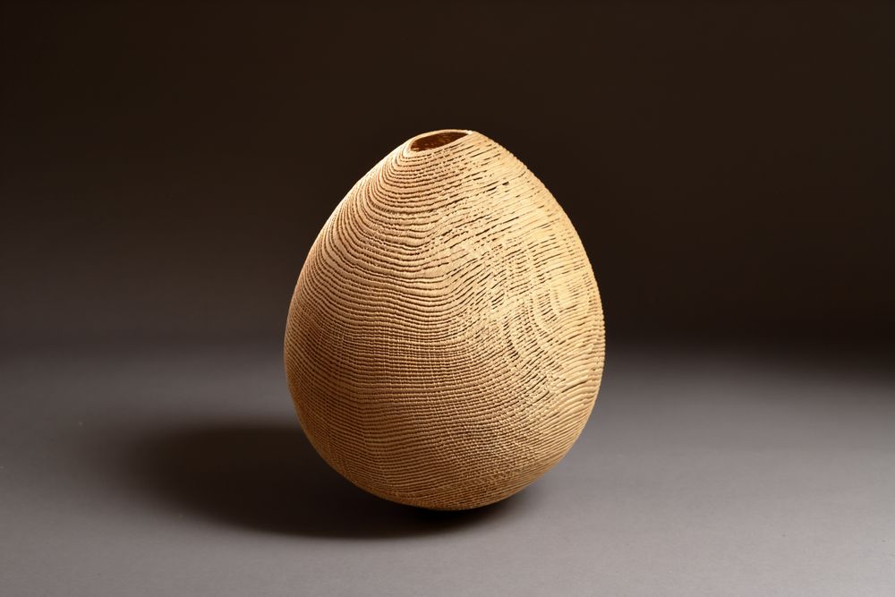 Objets de décoration - Grand oeuf naturel - PASCAL OUDET
