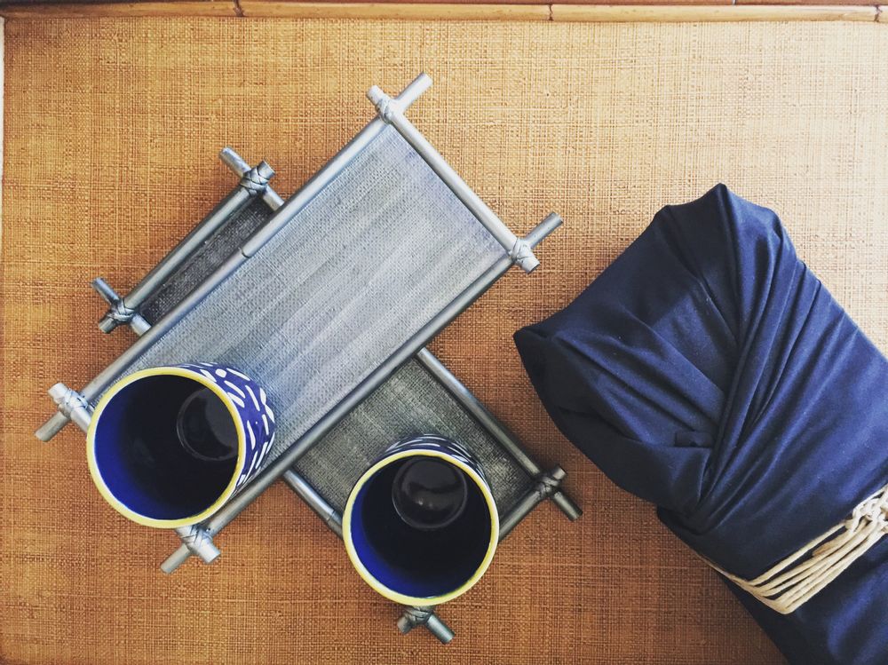 Trays - Tea for two tray - E. MURIO MANILA