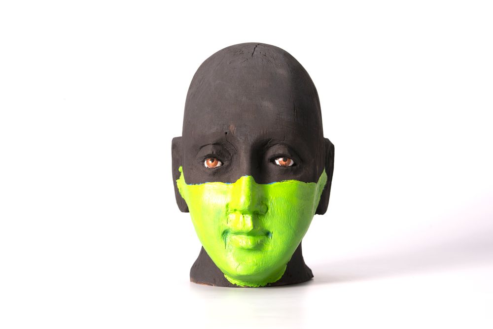 Sculptures, statuettes and miniatures - CHANALLI Santo Head Sculpture - DESIGN PHILIPPINES OBJECTS