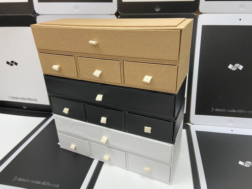 Cadeaux - Boîtes de rangement en papier recyclé - SHUN SUM GROUP LTD.