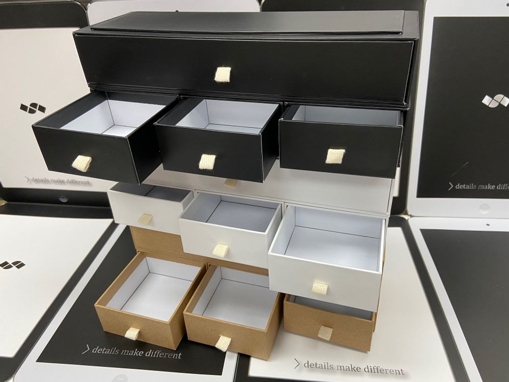 Cadeaux - Boîtes de rangement en papier recyclé - SHUN SUM GROUP LTD.