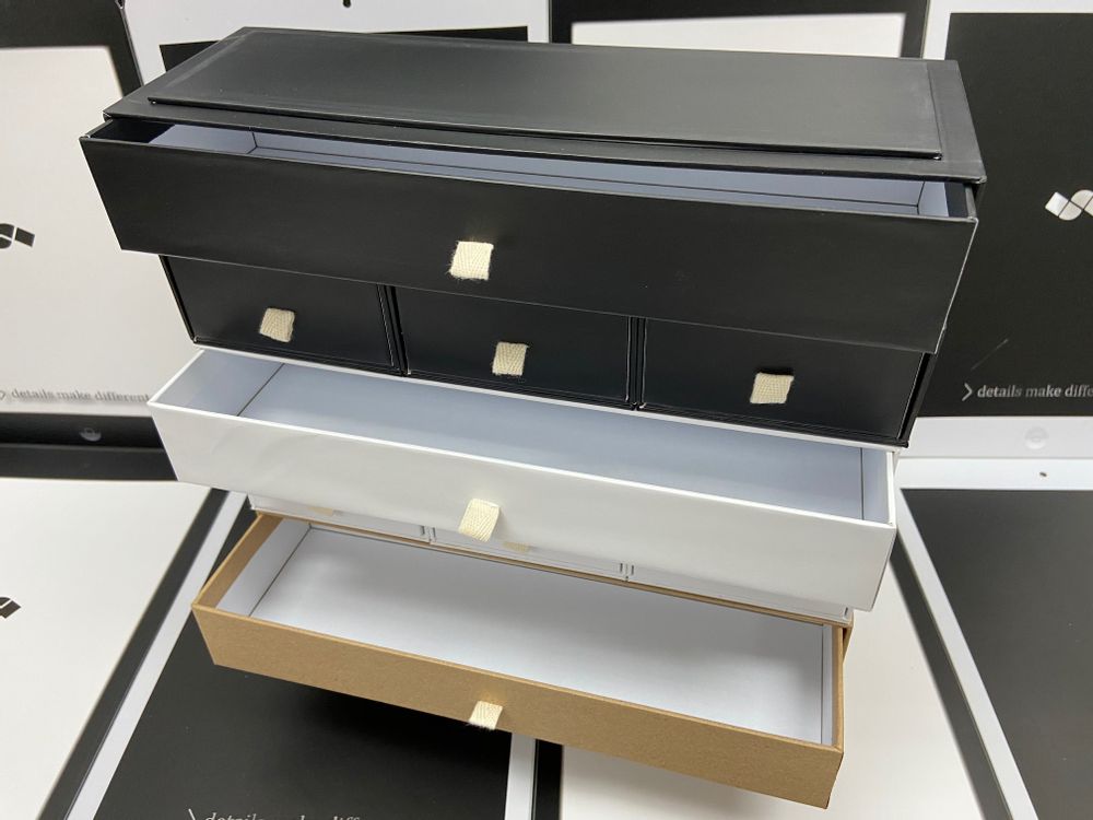 Cadeaux - Boîtes de rangement en papier recyclé - SHUN SUM GROUP LTD.