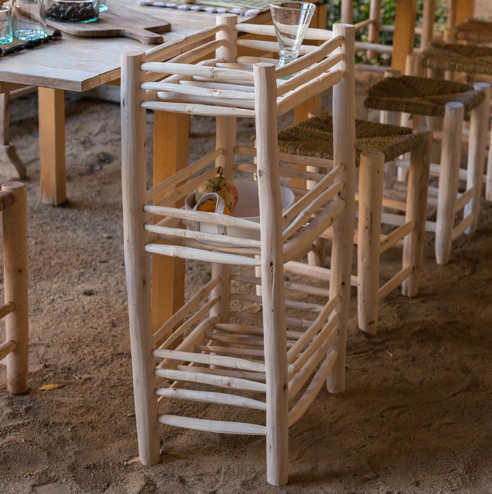 Objets de décoration - DESSERTE EN BOIS MASSIF - COSYDAR-DECO