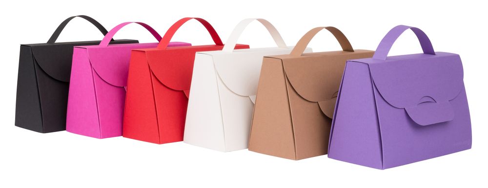 Stationery - BUNTBOX Handbag XL (A5) - Cardboard Handbag - BUNTBOX