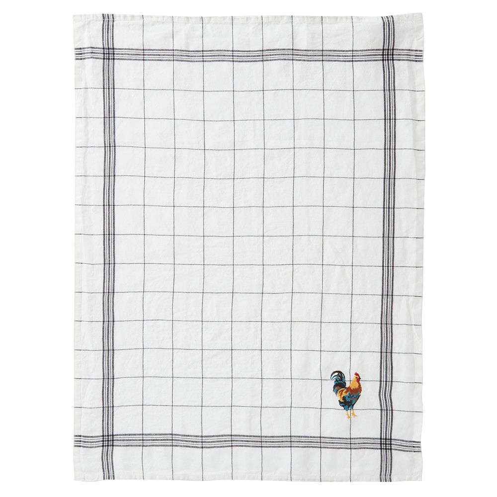 Torchons textile - TORCHONS BRODES. - CHARVET EDITIONS