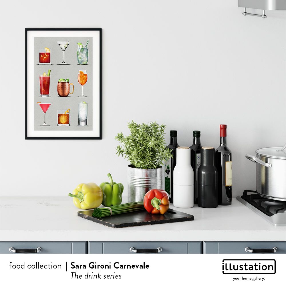 Poster - Art posters - Food Collection #1 - ILLUSTATION.IT