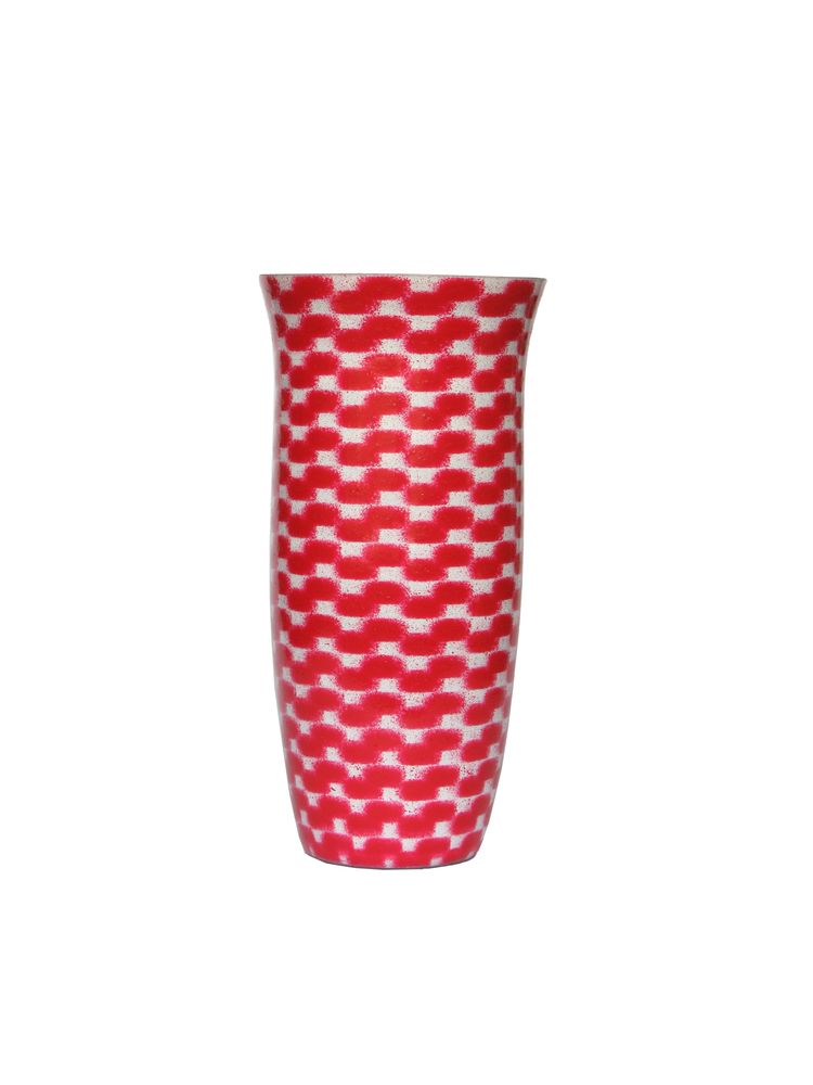 Objets de décoration - Cherry Red River Flower Vase XLarge - SYNCHROPAINT