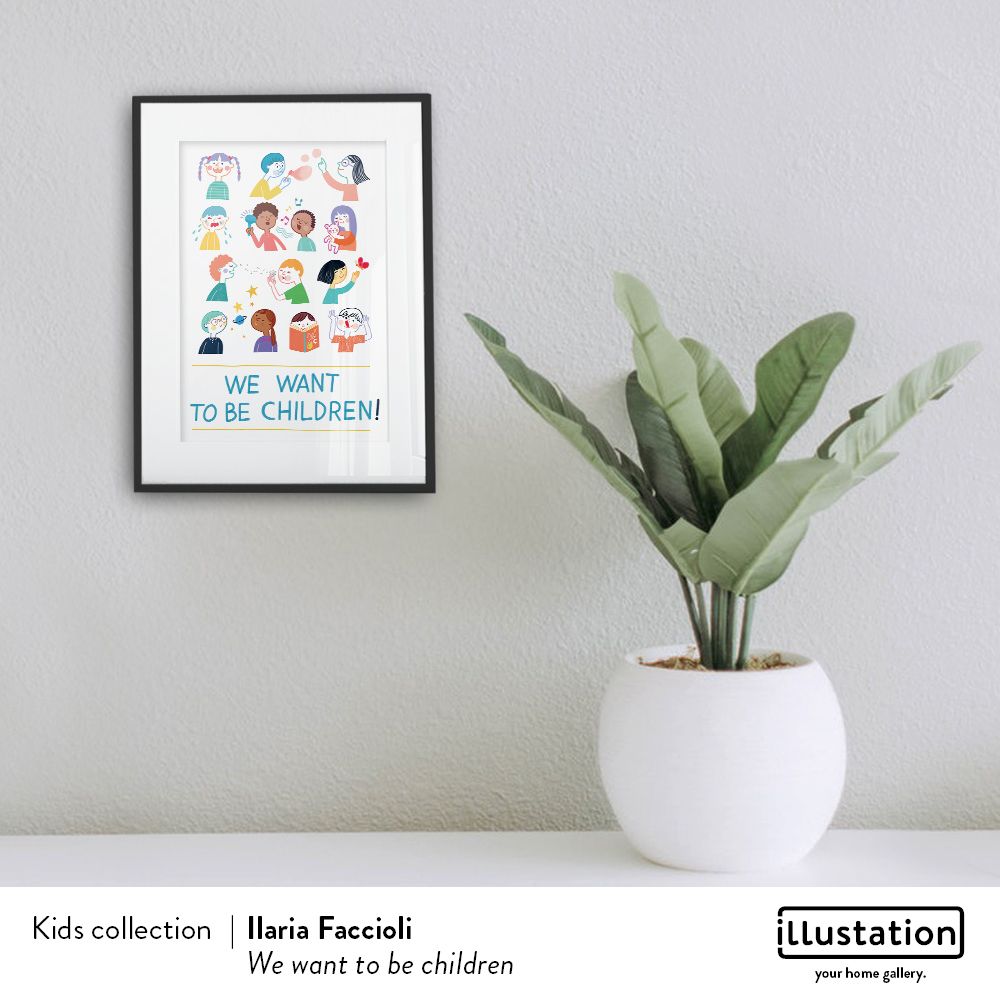 Poster - Art posters - Kids Collection #1 - ILLUSTATION.IT