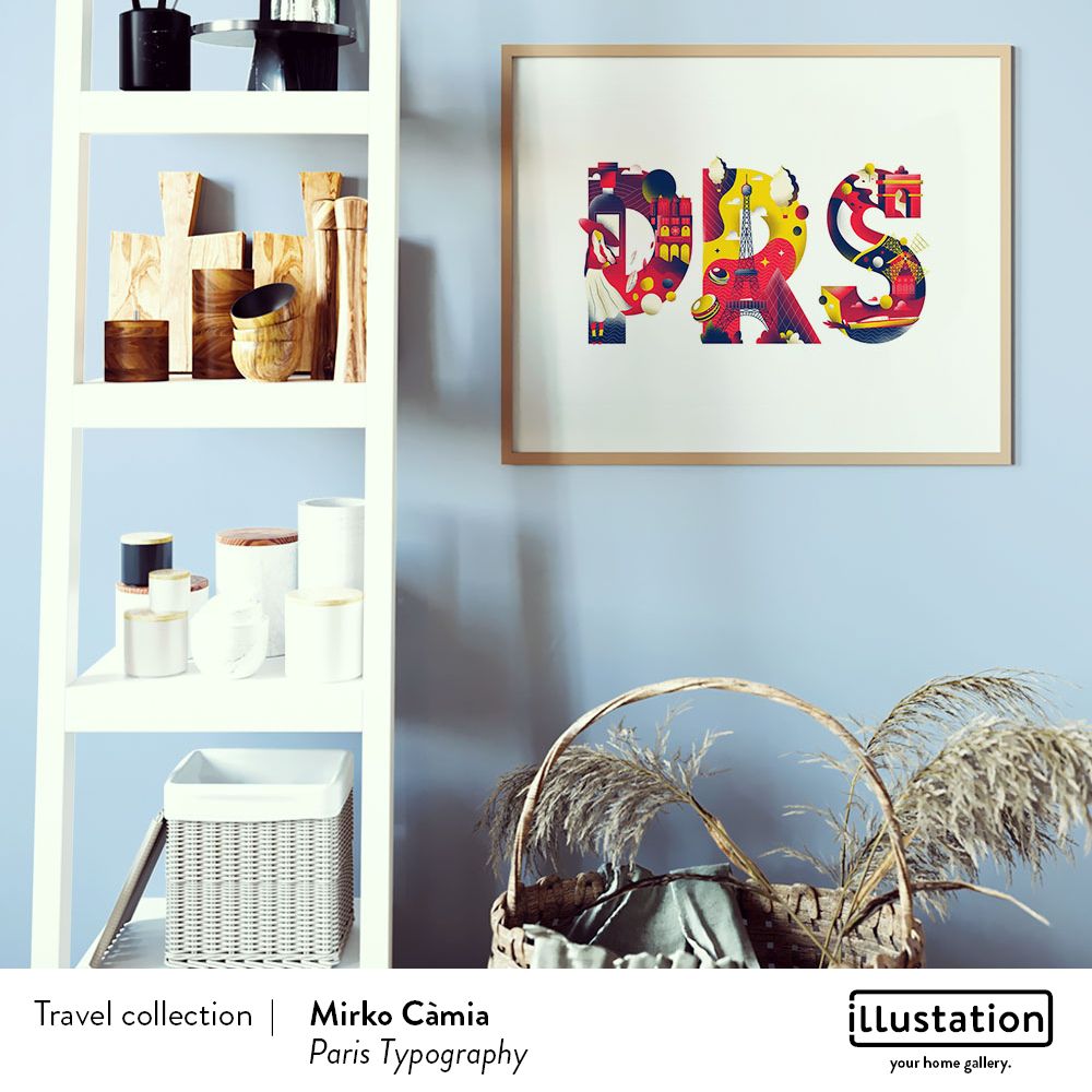 Poster - Art posters - Travel Collection #1 - ILLUSTATION.IT