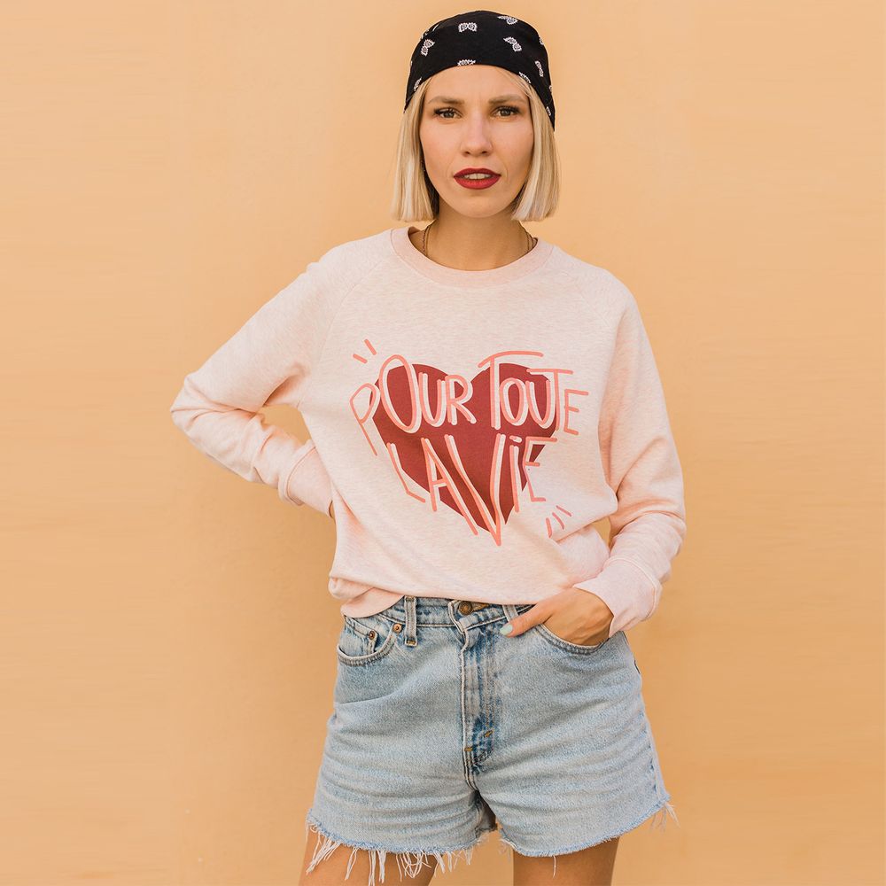 Apparel - Sweatshirt POUR TOUTE LA VIE - WAY CUSTOM