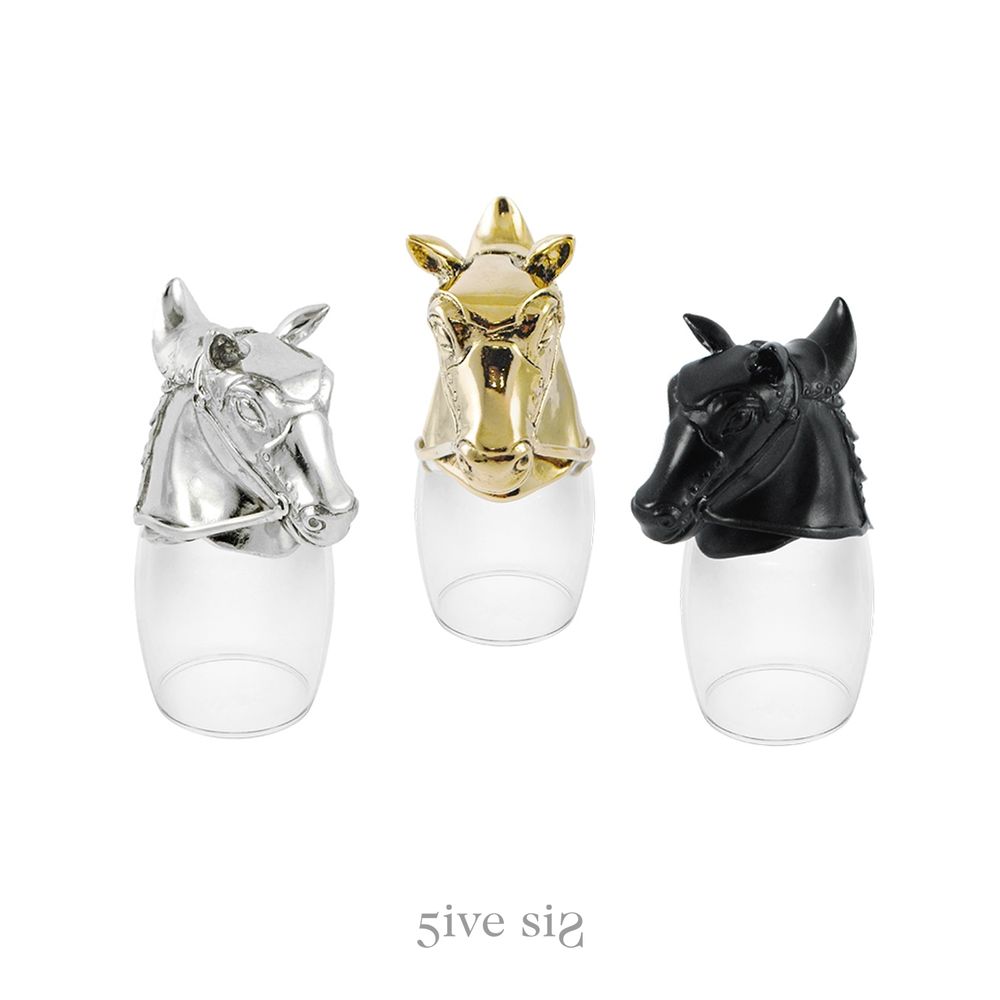 Objets de décoration - Verre à tir chevalier, collection d'échecs - 5IVE SIS