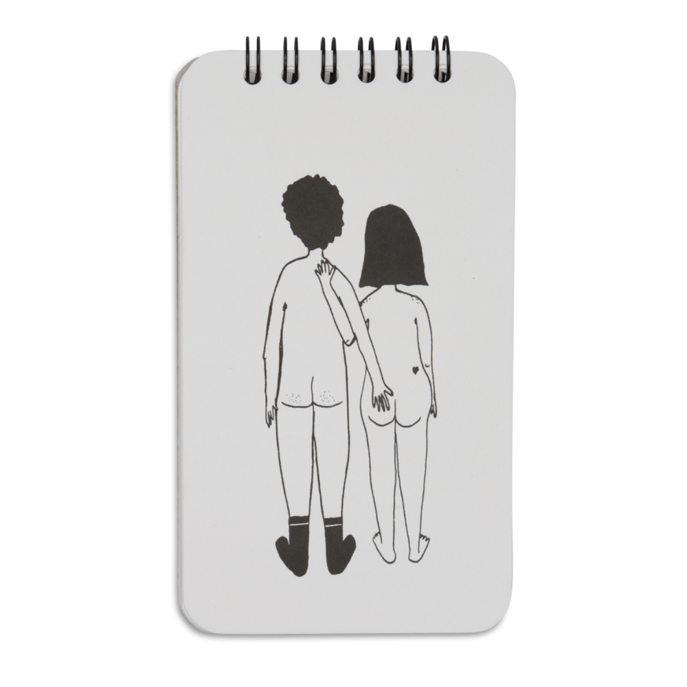Stationery - wiro naked couple back - HELEN B
