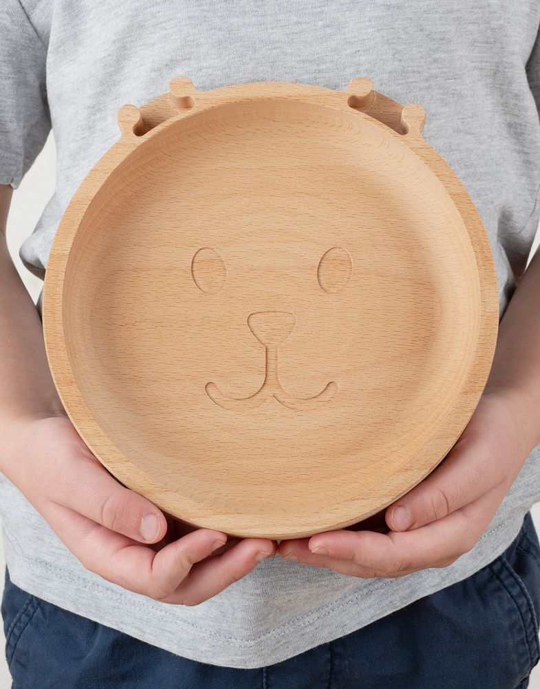 Repas pour enfant - La plaque de base de scie sauteuse (oreilles vendues séparément) - THE WOOD LIFE PROJECT