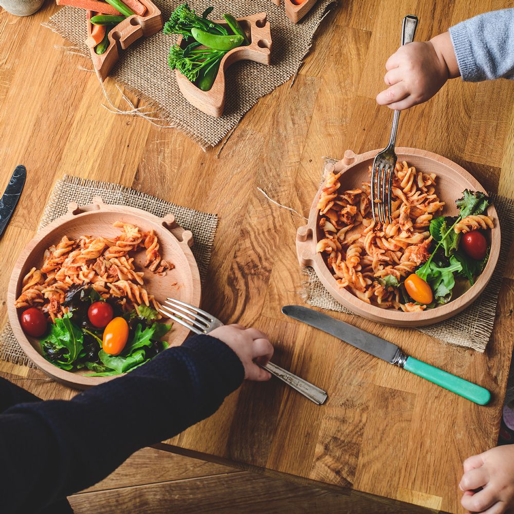 Repas pour enfant - La plaque de base de scie sauteuse (oreilles vendues séparément) - THE WOOD LIFE PROJECT