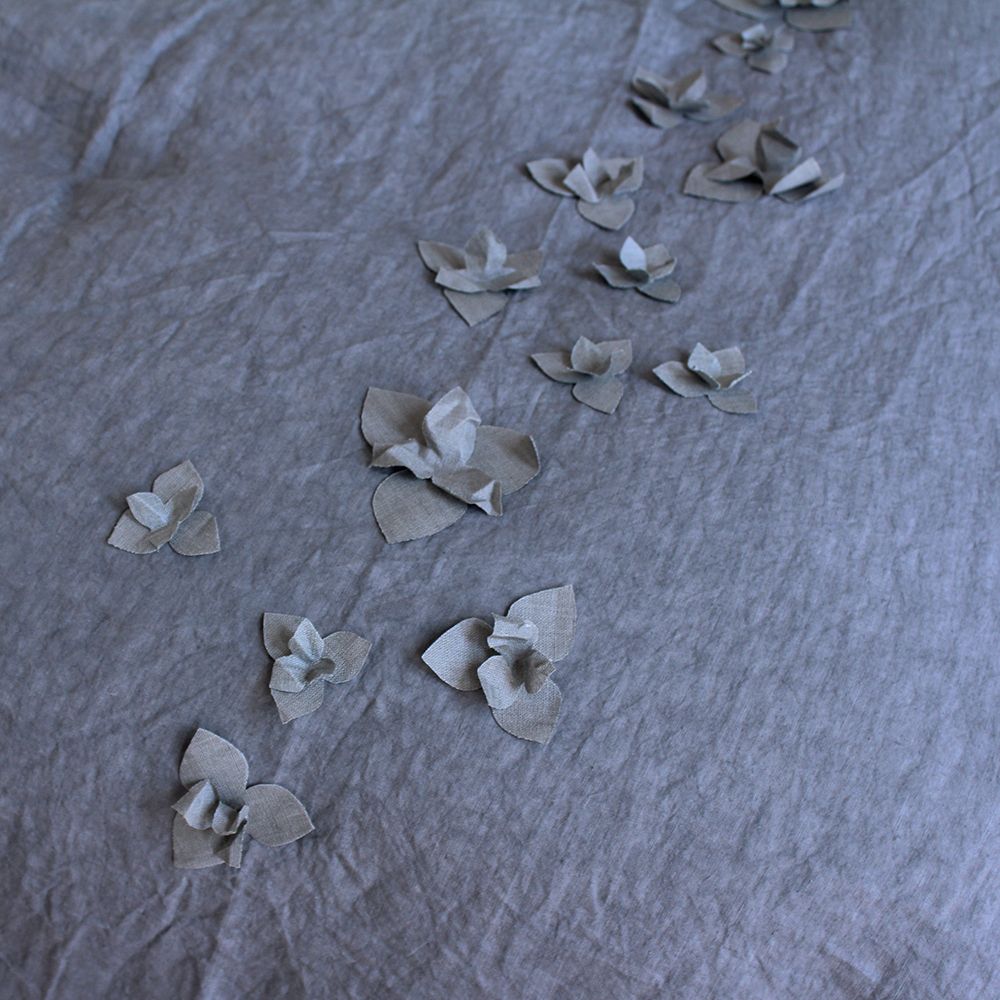 Linge de lit - Draps de lit en lin lavé - GIARDINO SEGRETO