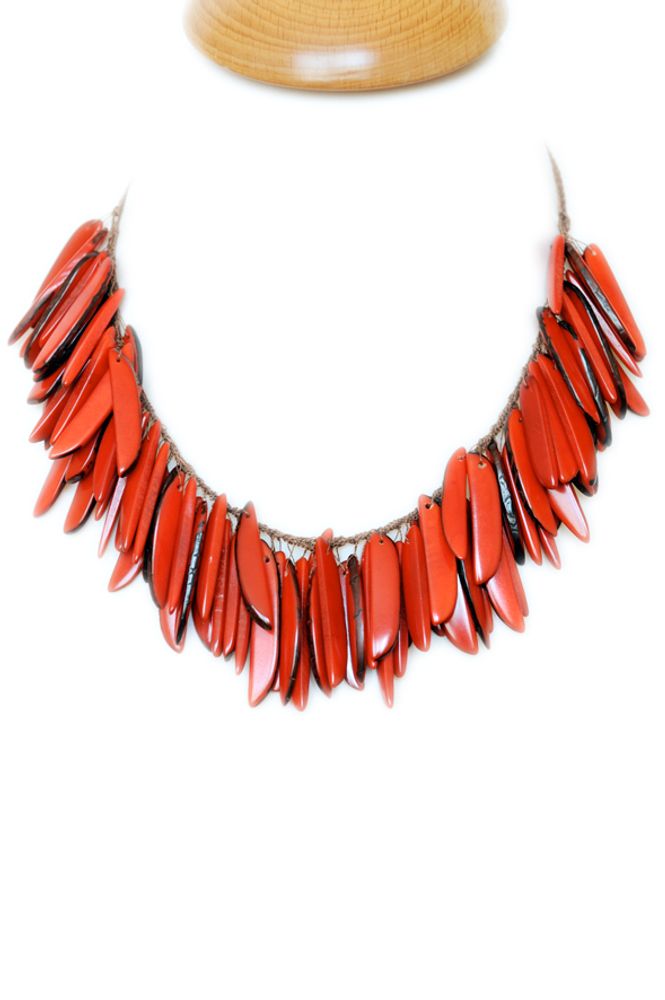 Jewelry - Flame necklace - TAGUA AND CO