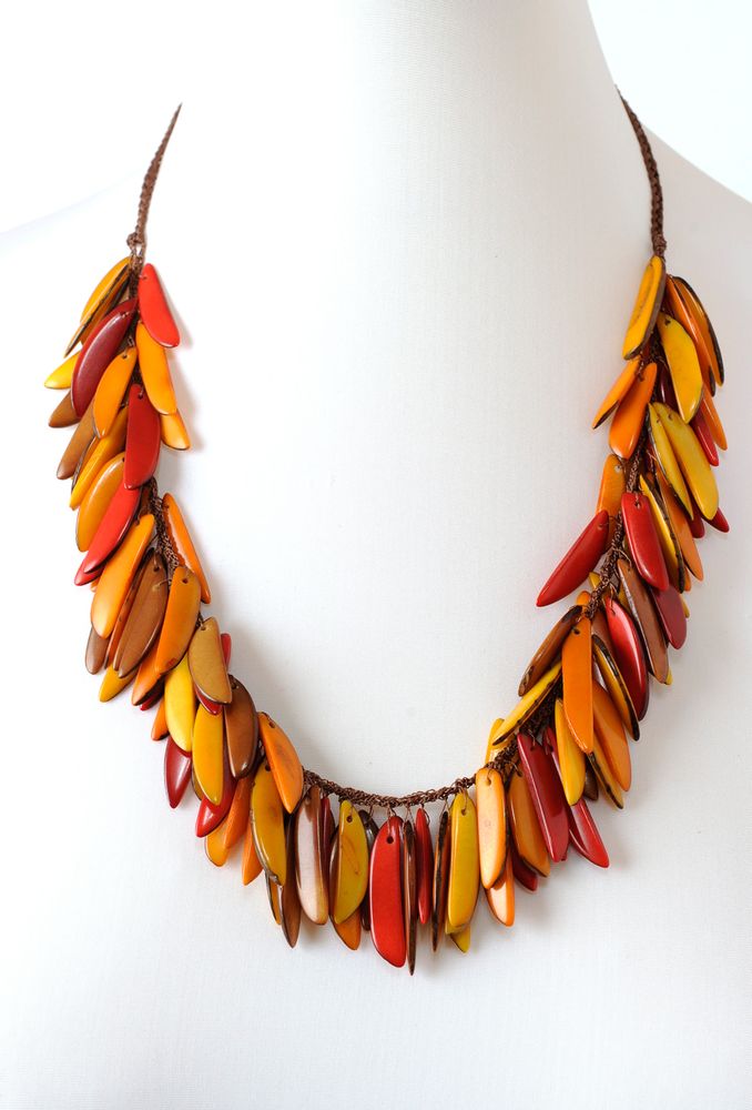 Jewelry - Flame necklace - TAGUA AND CO