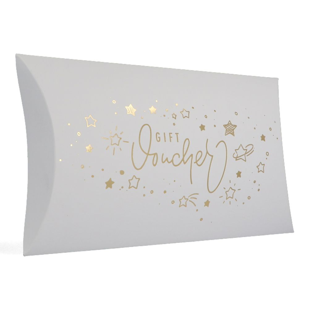 Stationery - Buntbox Color Pack M with “Gift Voucher” embossing in gold - BUNTBOX
