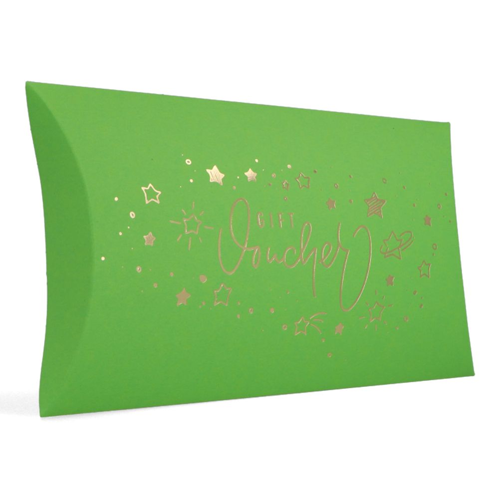 Stationery - Buntbox Color Pack M with “Gift Voucher” embossing in gold - BUNTBOX