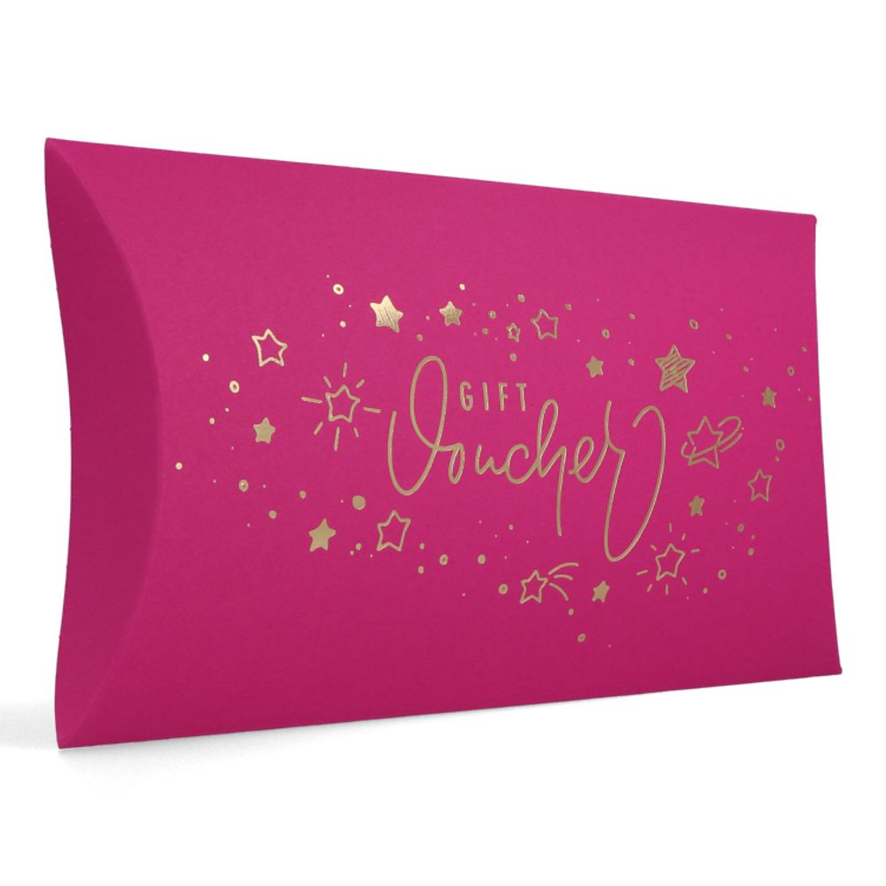 Stationery - Buntbox Color Pack M with “Gift Voucher” embossing in gold - BUNTBOX