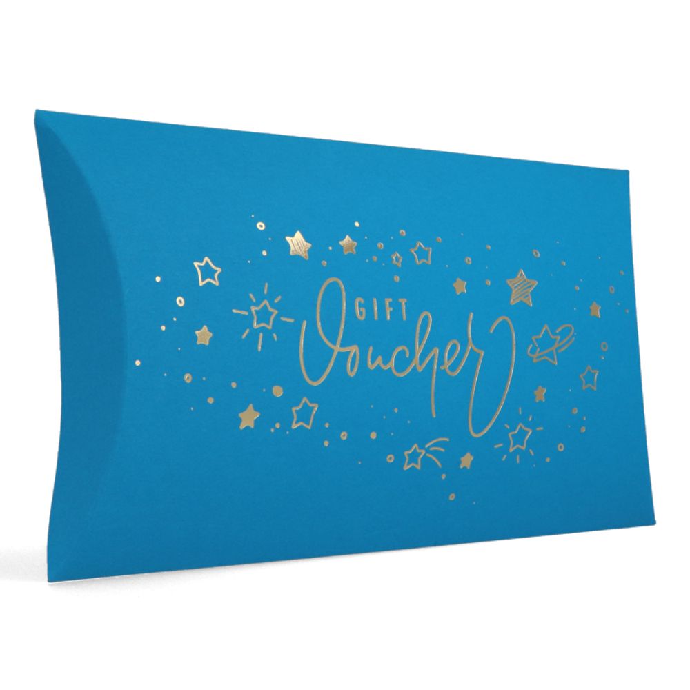 Stationery - Buntbox Color Pack M with “Gift Voucher” embossing in gold - BUNTBOX