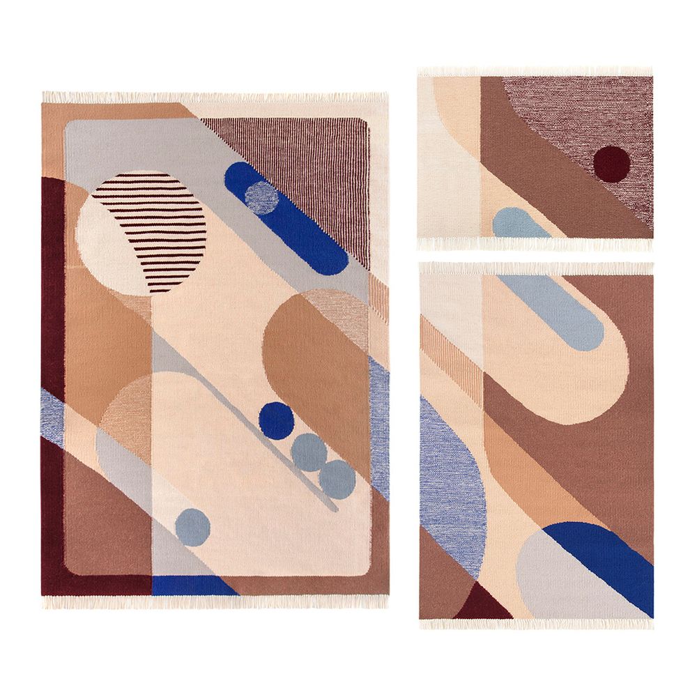 Autres décorations murales - Ensemble de tapis kilims SPOT - TARTARUGA