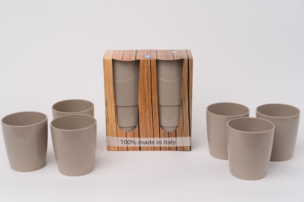 Verres - VERRE À EAU 100% FABRIQUÉ EN ITALIE - MOJITO DESIGN