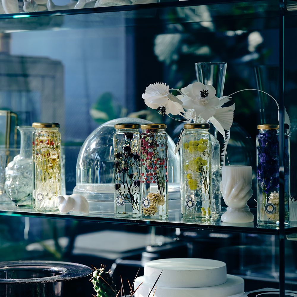 Floral decoration - Herbarium: The flower in a bottle - BALLON