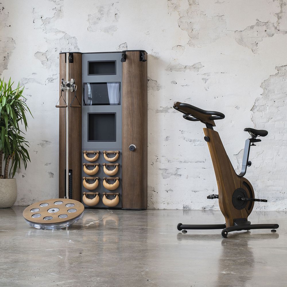 Gym and fitness equipment for hospitalities & contracts - NOHRD Wall Compact - The fitness wall - WATERROWER | NOHRD