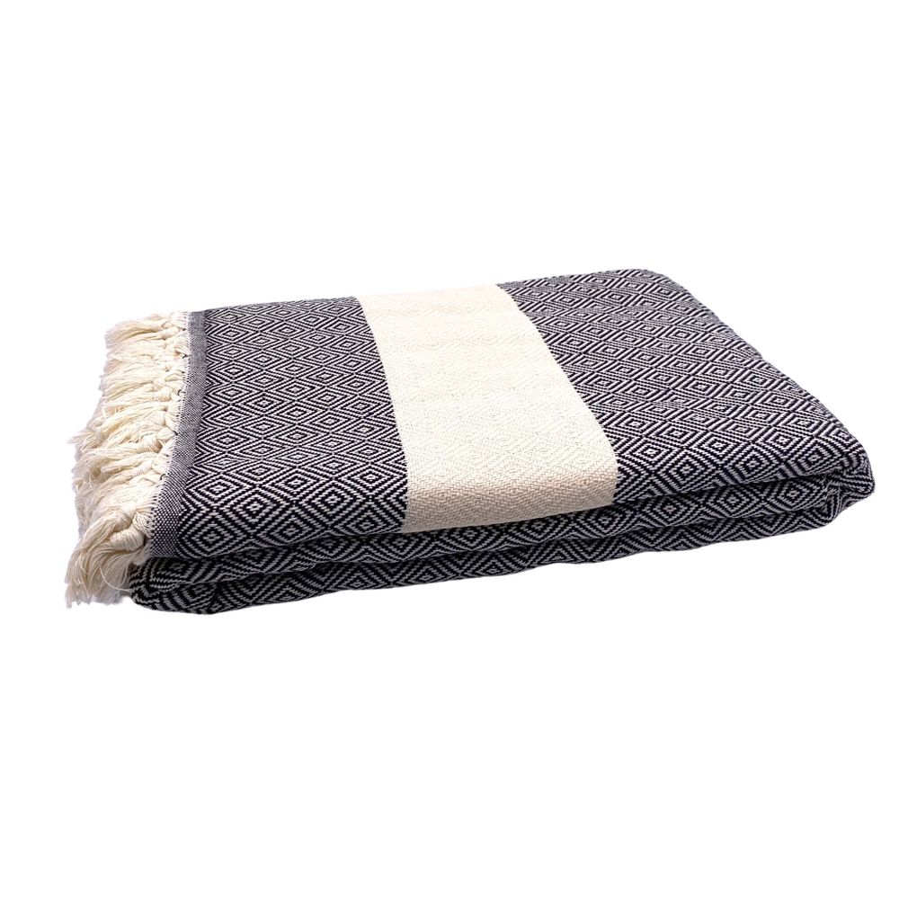 Plaids - Couvre-lit Diamant - BY FOUTAS