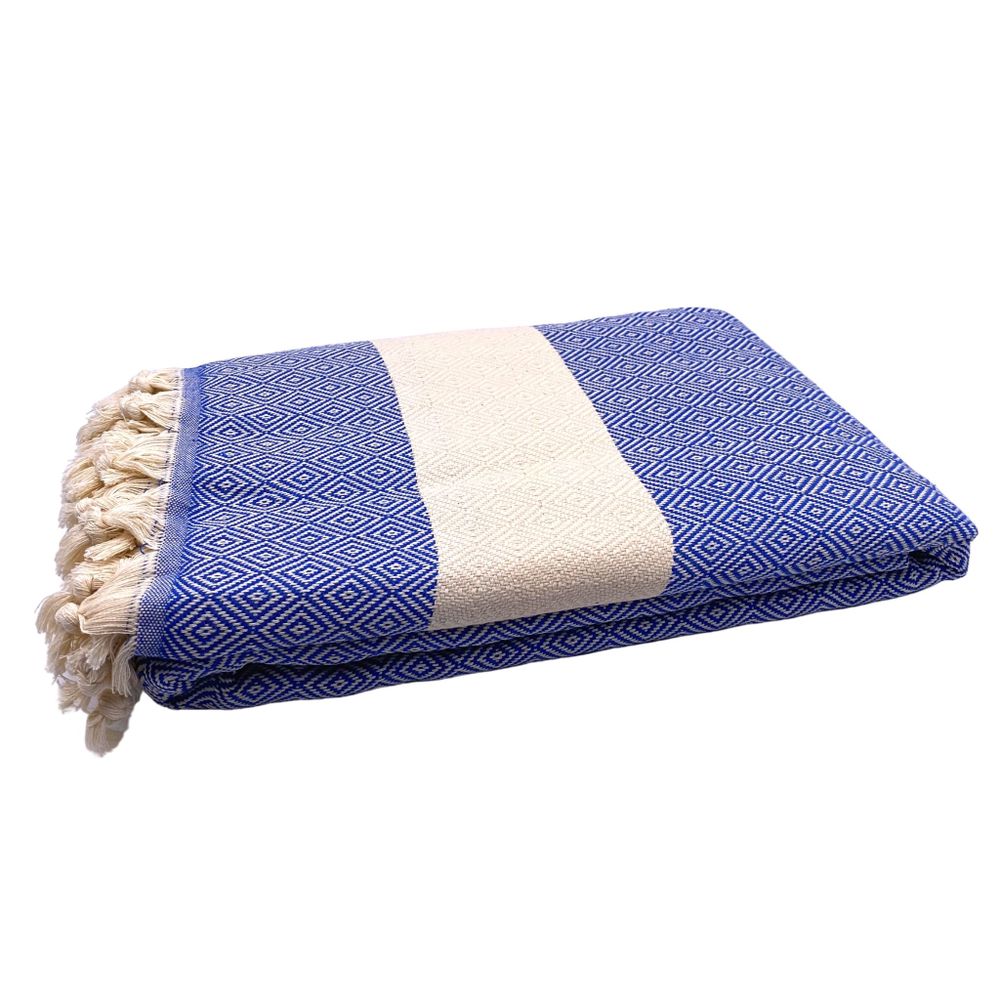 Plaids - Couvre-lit Diamant - BY FOUTAS