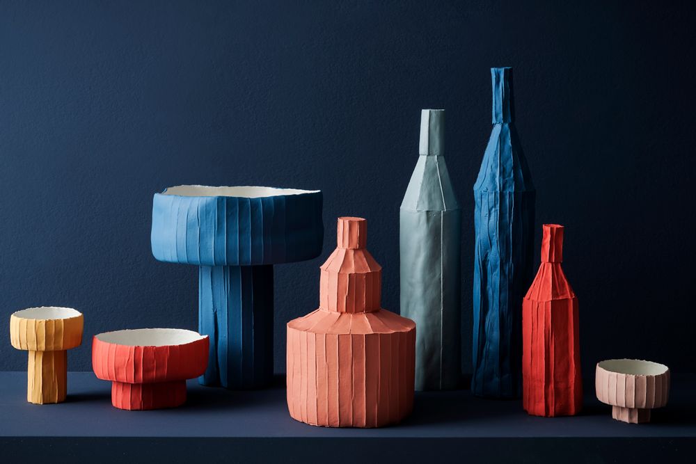 Objets design - VASE FIDE & BOUTEILLE - PAOLA PARONETTO