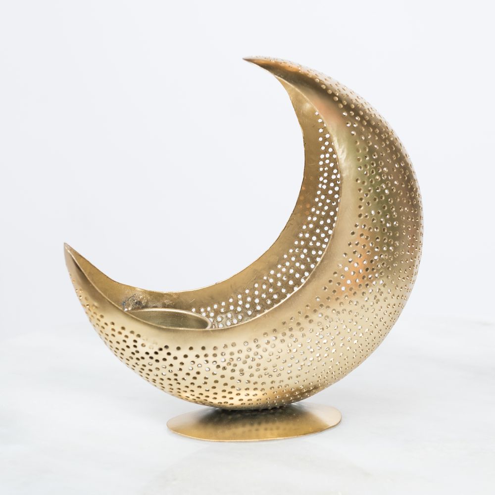 Candlesticks and candle holders - Gold wax holders - ZENZA