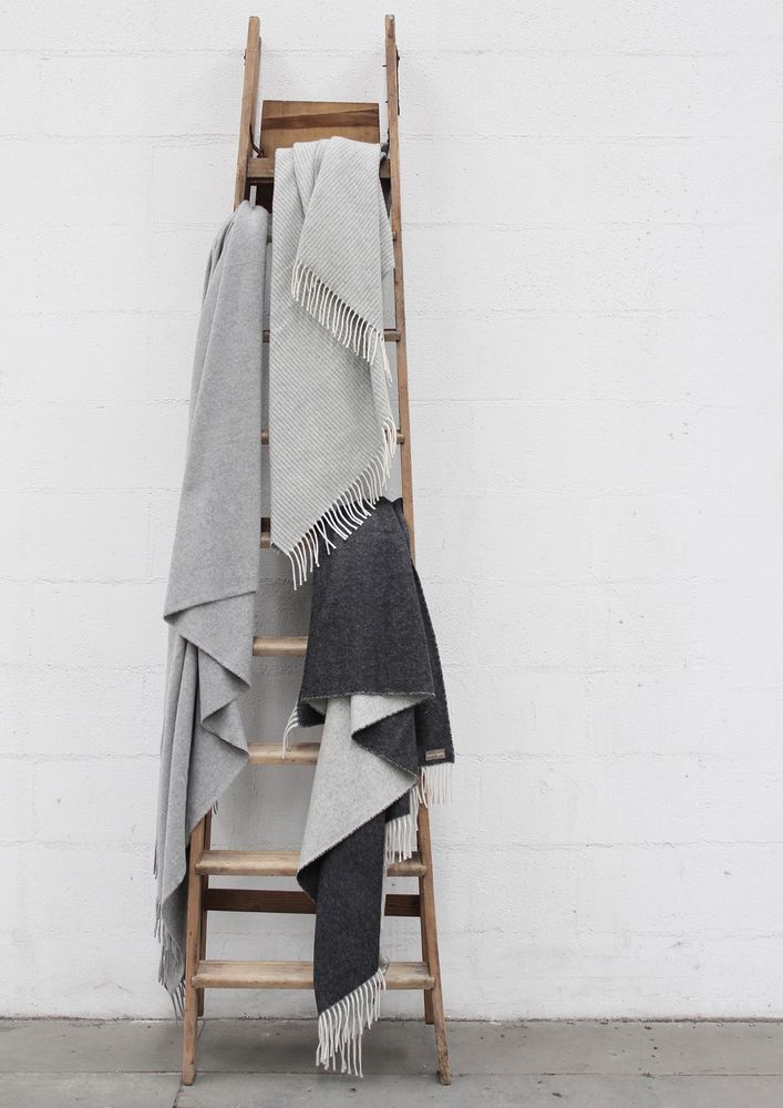 Decorative objects - Pure wool throw Blanket - GIARDINO SEGRETO