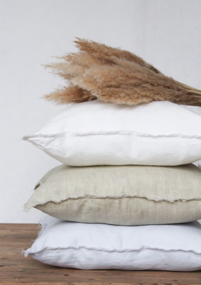 Fabric cushions - Linen decorative Cushions - GIARDINO SEGRETO
