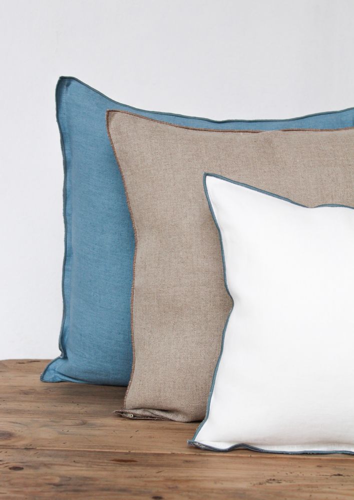 Fabric cushions - Linen decorative Cushions - GIARDINO SEGRETO