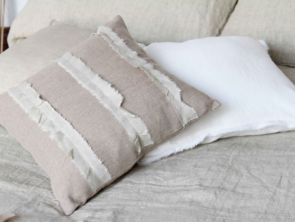 Fabric cushions - Linen decorative Cushions - GIARDINO SEGRETO