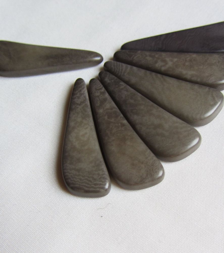Bijoux - Perles -gouttes d'ivoire végétales-Tagua - TIERRATAGUA & CREATIERRA