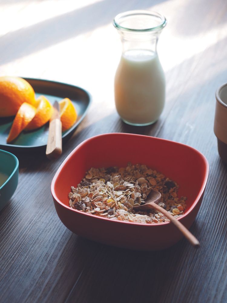 Children's mealtime - Bamboo Cereal Bowl - EKOBO