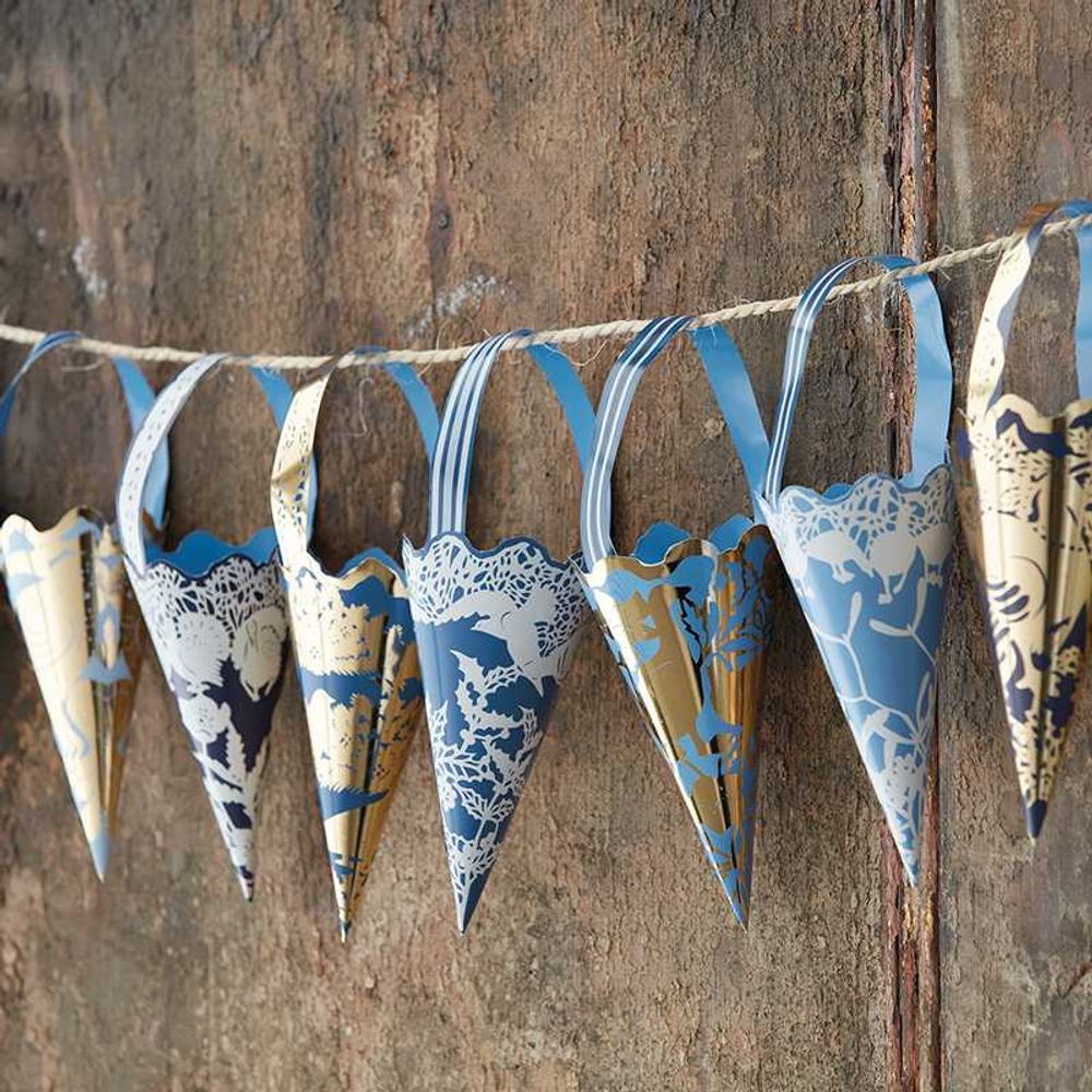 Guirlandes et boules de Noël - Ornements de Noël bleu - KOUSTRUP & CO
