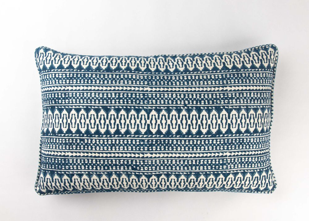 Fabric cushions - cushion chambray - INKA FRANCE