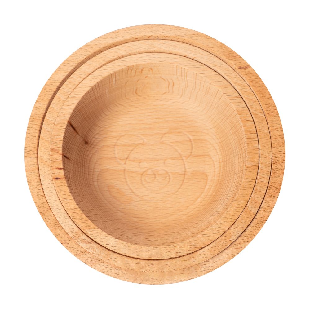 Children's mealtime - The Three Bears Porridge Bowl Set - THE WOOD LIFE PROJECT